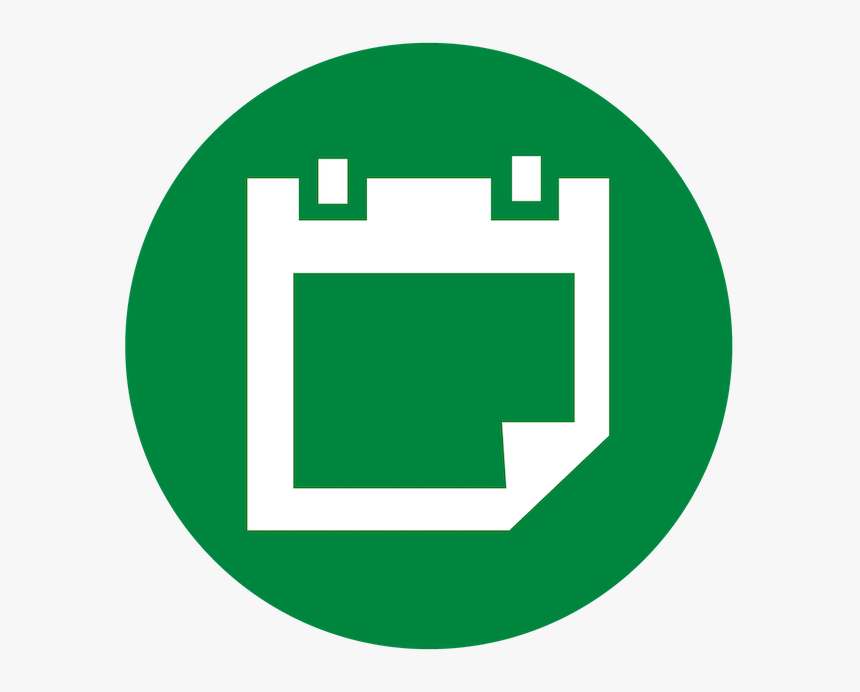 Mother/daughter Tea Saturday, September 29, 2018 4-6pm - Green Calendar Icon Free, HD Png Download