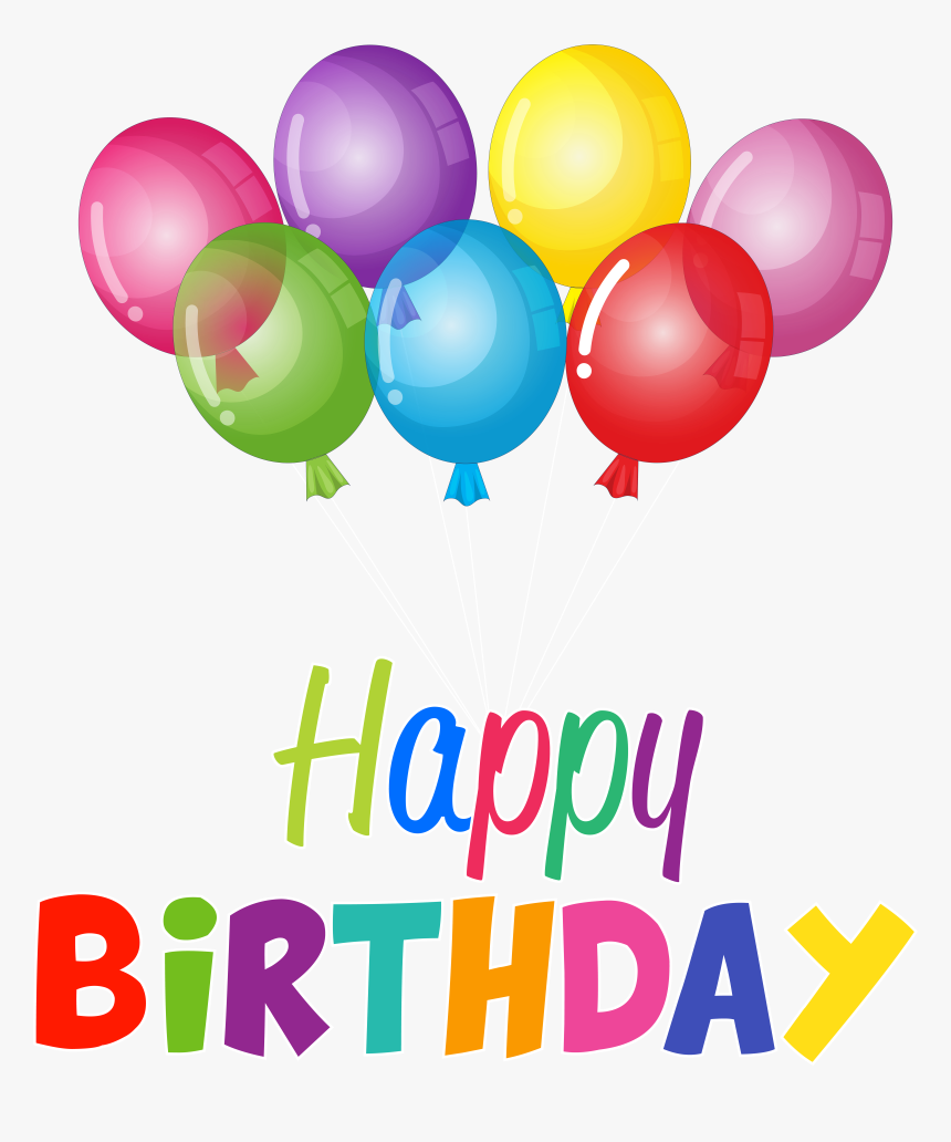 Happy Balloons Clip Art, HD Png Download