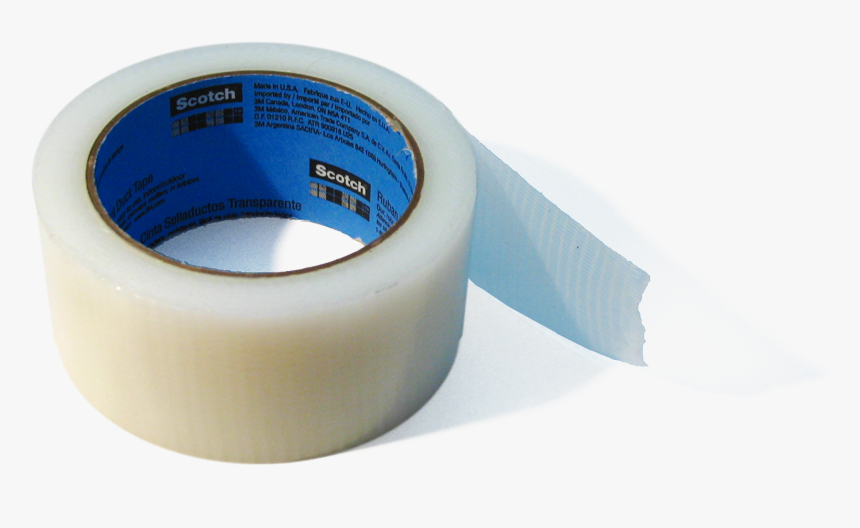 Transparent Duct Tape Roll - Duct Tape, HD Png Download