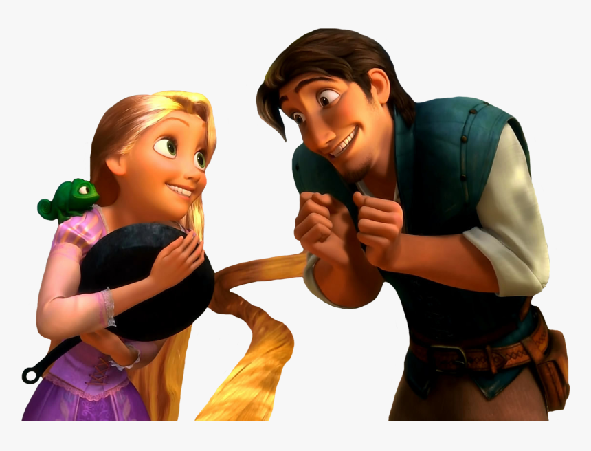 Flynn & Rapunzel - Rapunzel And Eugene Cute, HD Png Download