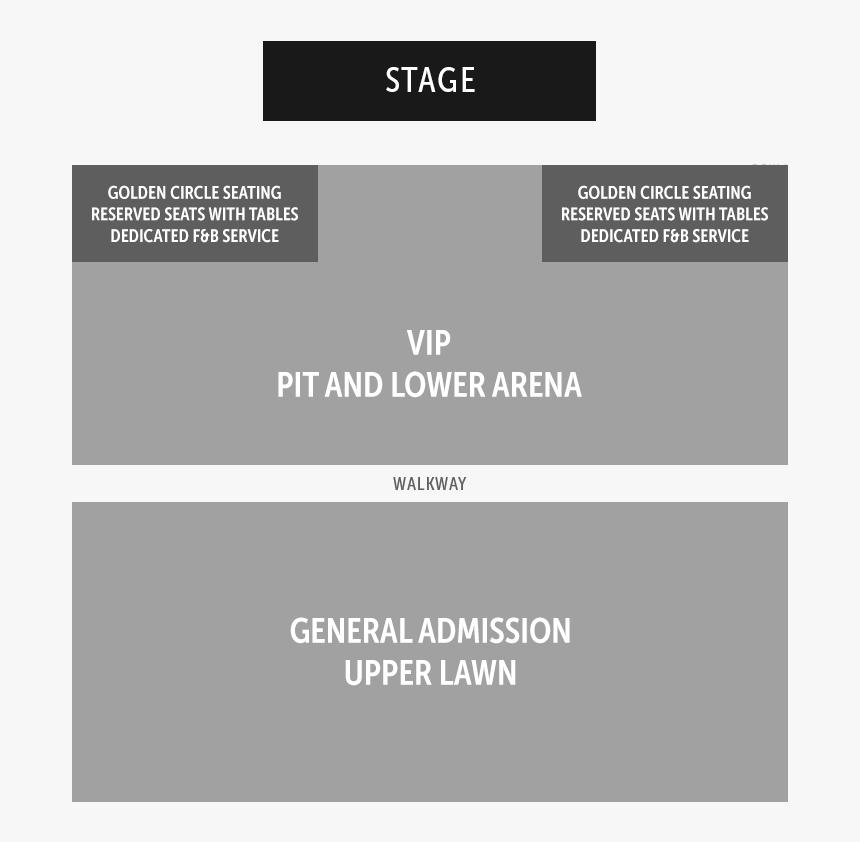 Beaver Dam Amphitheater Golden Circle Seating, HD Png Download