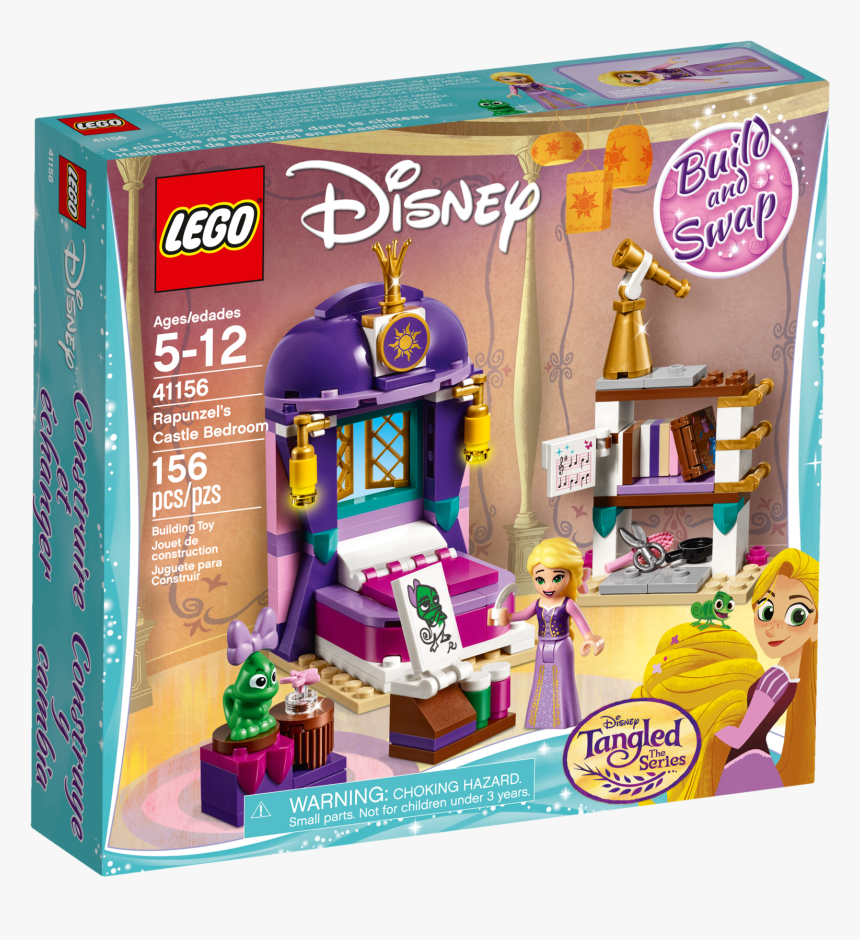Lego Disney Princess Rapunzel Bedroom, HD Png Download