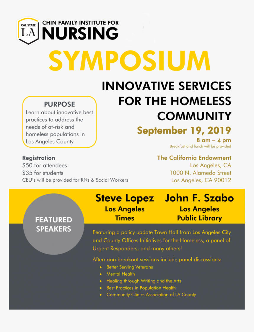 Cfin Nursing Symposium - Poster, HD Png Download