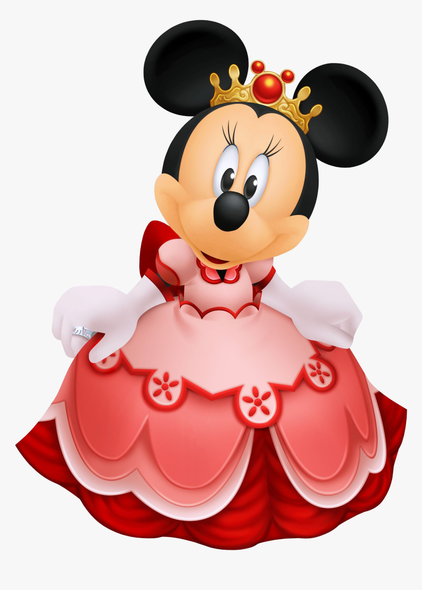 Mickey Mouse Clipart Gold - Minnie Mouse Princess, HD Png Download