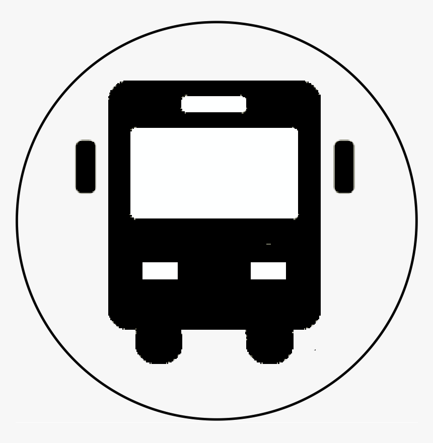 Download Logo Bus Vector Clipart Bus Clip Art Black - Icon, HD Png Download