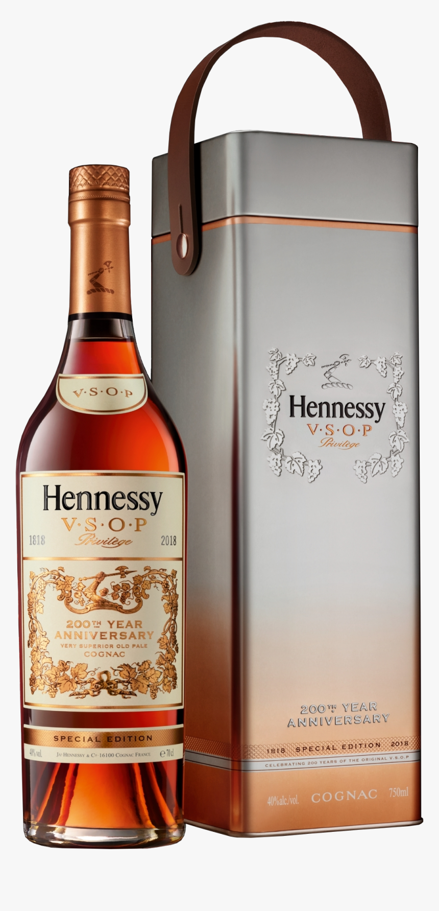Hennessy 200th Anniversary Vsop, HD Png Download ...