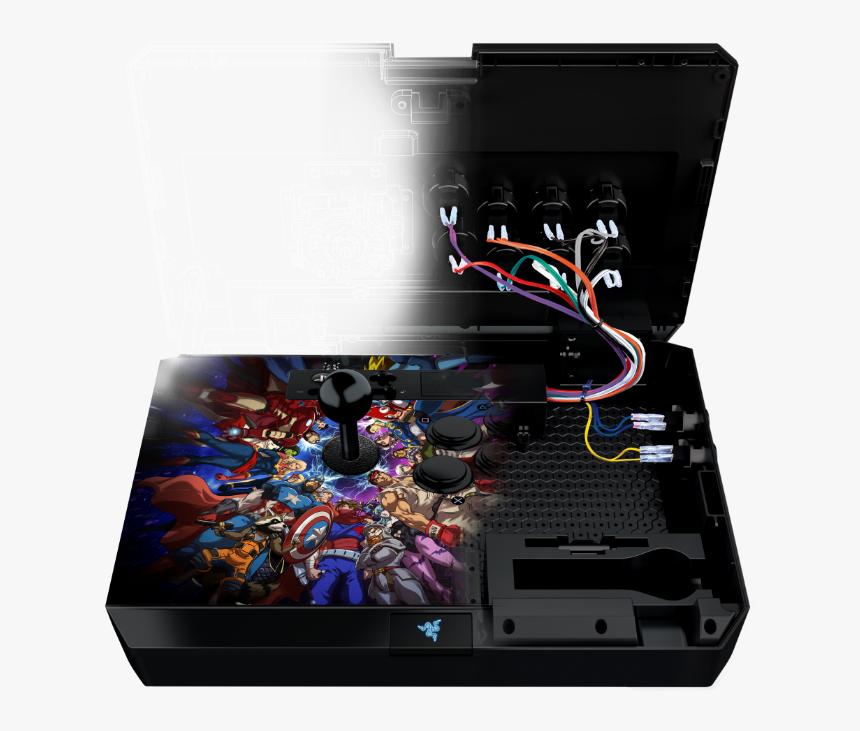 Nowy Arcade Stick Inspirowany Grą Marvel Vs - Panthera Razer, HD Png Download