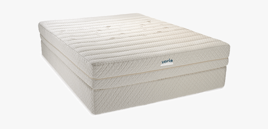 Angle View Of Natural Latex Mattress - Verlo V9 Pillowtop Double Sided Mattress, HD Png Download