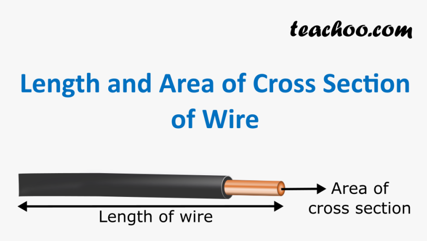 Length And Area Of Crossection Of Wire - Factors On Which The Resistance Of A Conductor Depends, HD Png Download