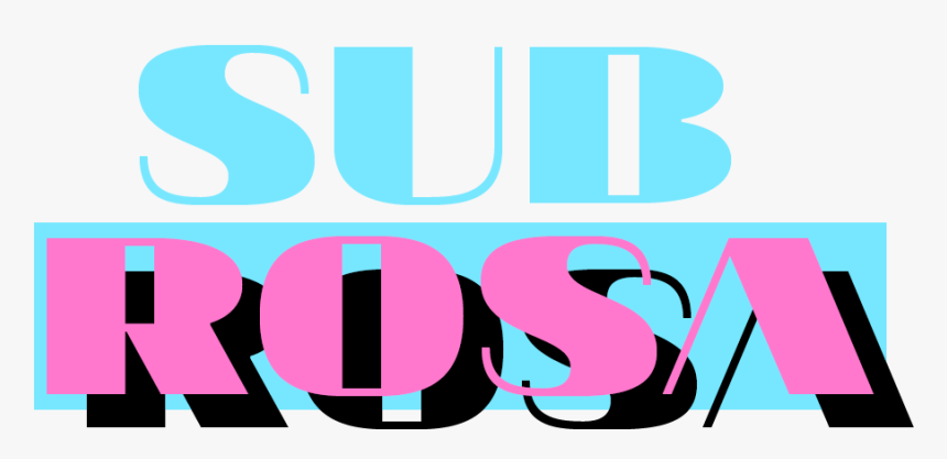 Miami Vice/sub Rosa Logo - Graphic Design, HD Png Download