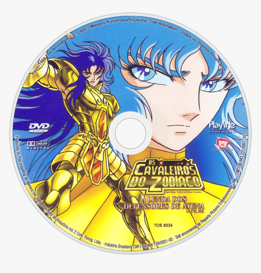 Warriors Of The Final Holy Battle Dvd Disc Image - Cover Disc Saint Seiya, HD Png Download