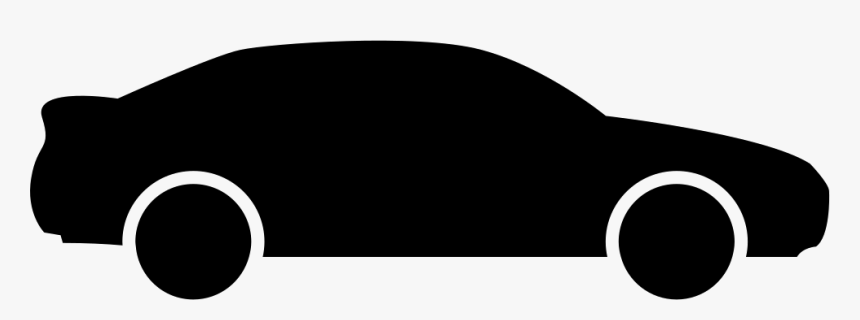 Commercial Car Side View Silhouette Svg Png Icon Free - Car Side View Silhouette, Transparent Png
