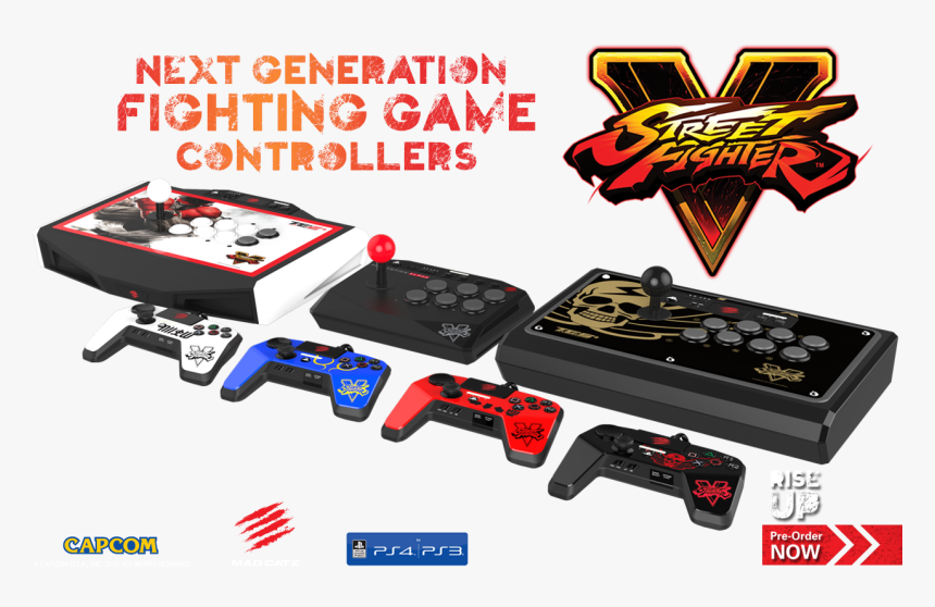 Street Fighter V Mad Catz Controllers - Controller For Street Fighter 5 Pc, HD Png Download