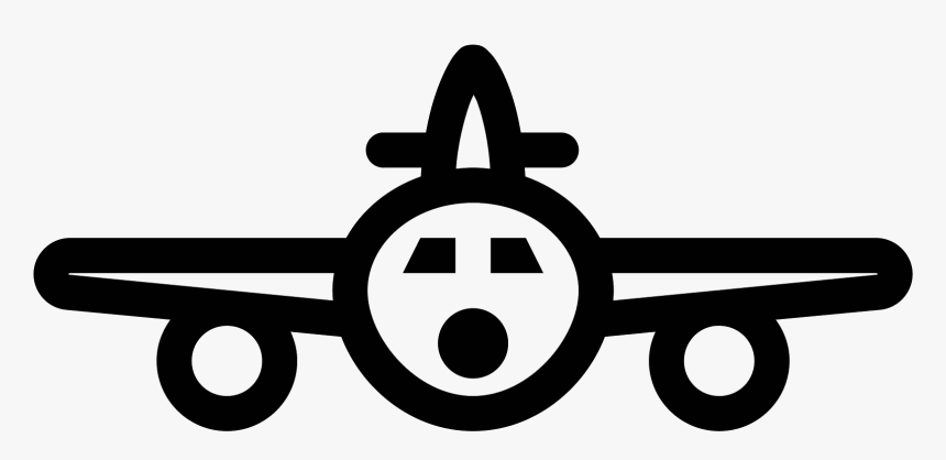 Airplane Icon - Airplane Logo Icon, HD Png Download