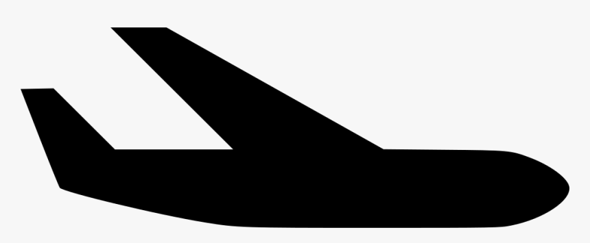 Plane Svg Side - Carbon, HD Png Download