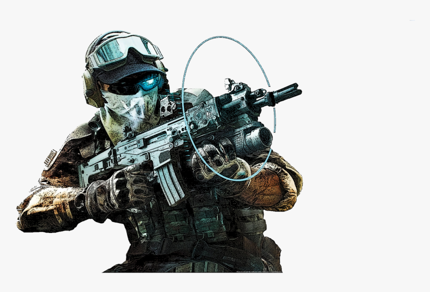 Transparent Soldier Png - Ghost Recon Future Soldier Png, Png Download