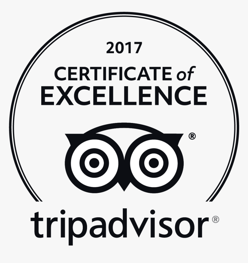 Tripadvisor Certificate Of Excellence 2018 White, HD Png Download