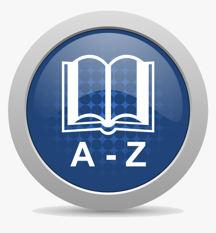 A-z Clipped Rev - Icon Dictionary, HD Png Download
