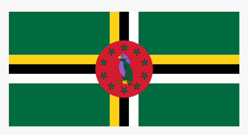Dm Dominica Flag Icon - National Flag Of Dominica, HD Png Download