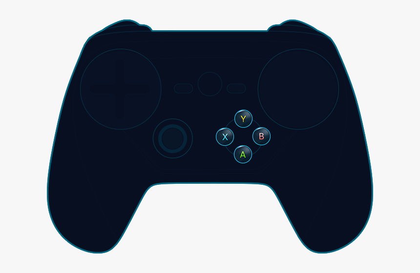 Steam Controller Clipart, HD Png Download