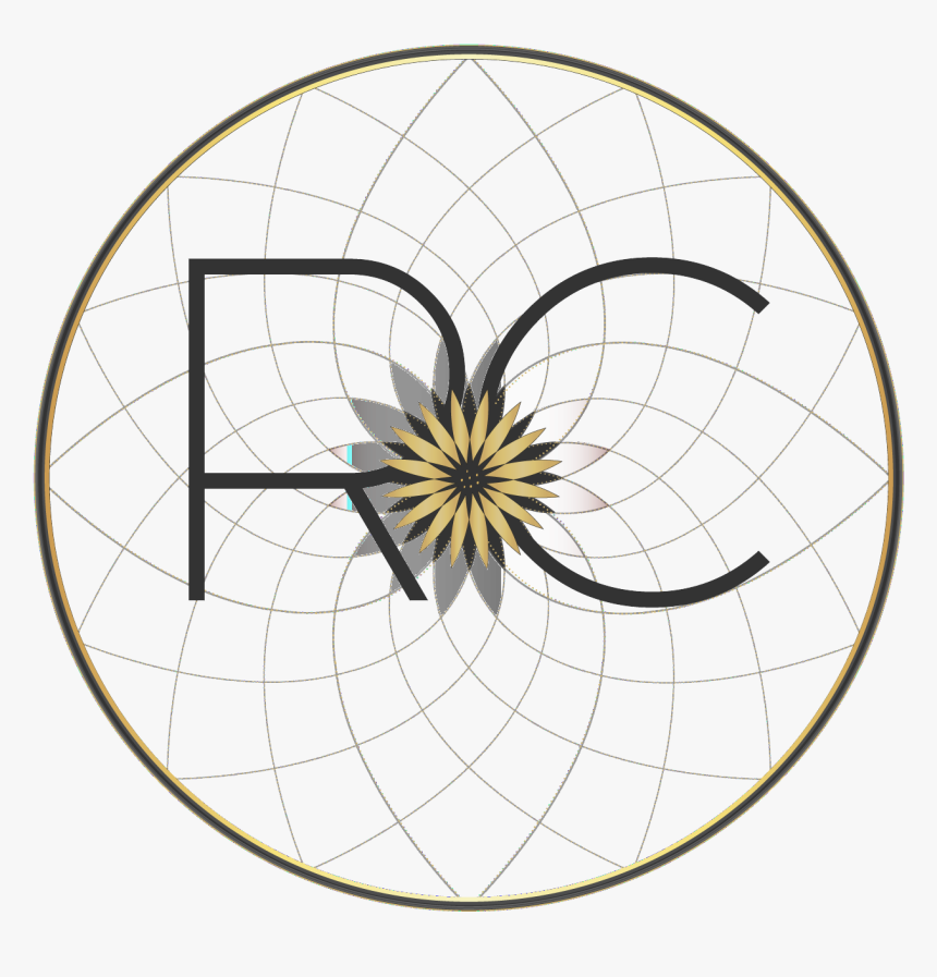 Rc No Words With Flower Edited - Circle, HD Png Download