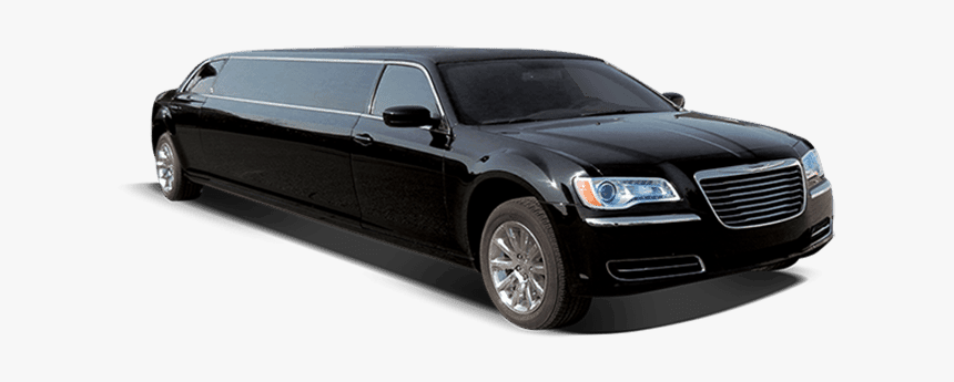 Chrysler 300 Stretch Limo Black, HD Png Download