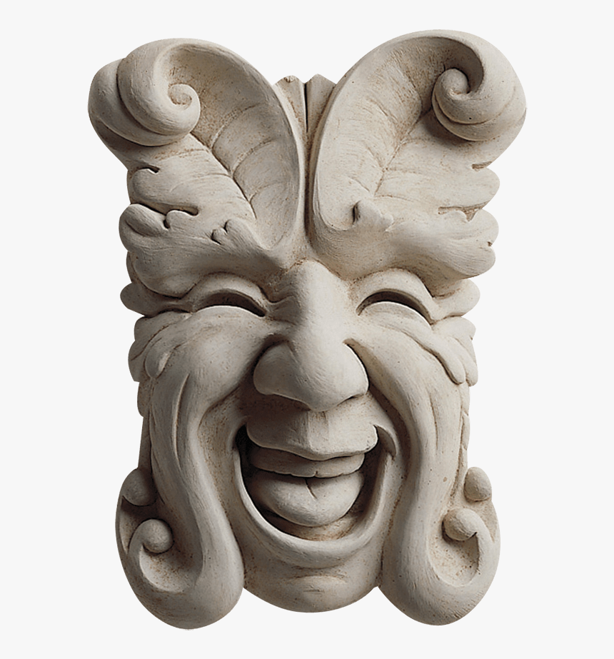 Laughing Leif Plaque - Gargoyle Laughing, HD Png Download