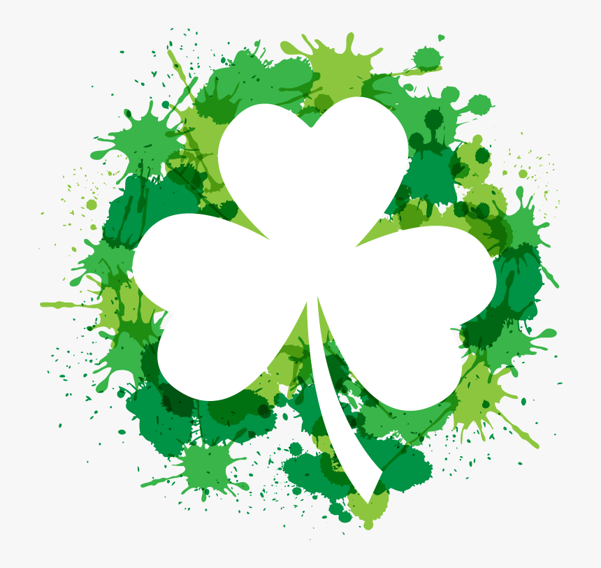 Clover Drawing Ink - Free Shamrock Clip Art, HD Png Download