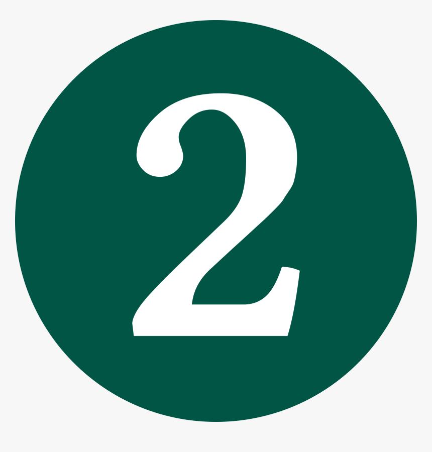 2 Png Green, Transparent Png