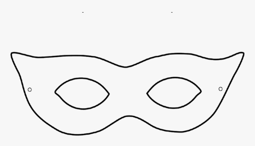 Clip Art Masquerade Png For - Line Art, Transparent Png