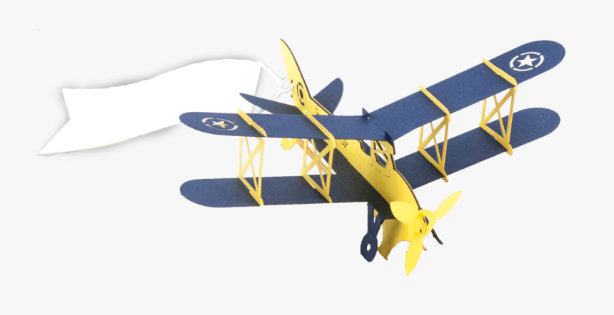 Clip Art Airplane With Banner - Airplane, HD Png Download