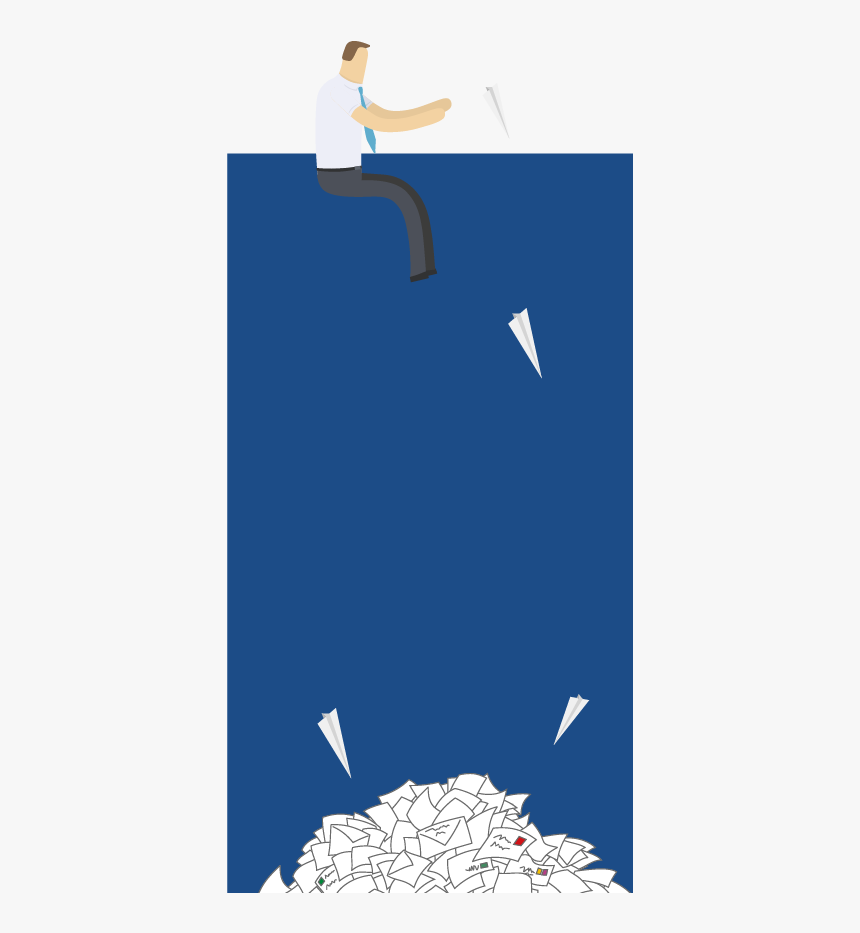 Paper Plane Banner F , Png Download, Transparent Png