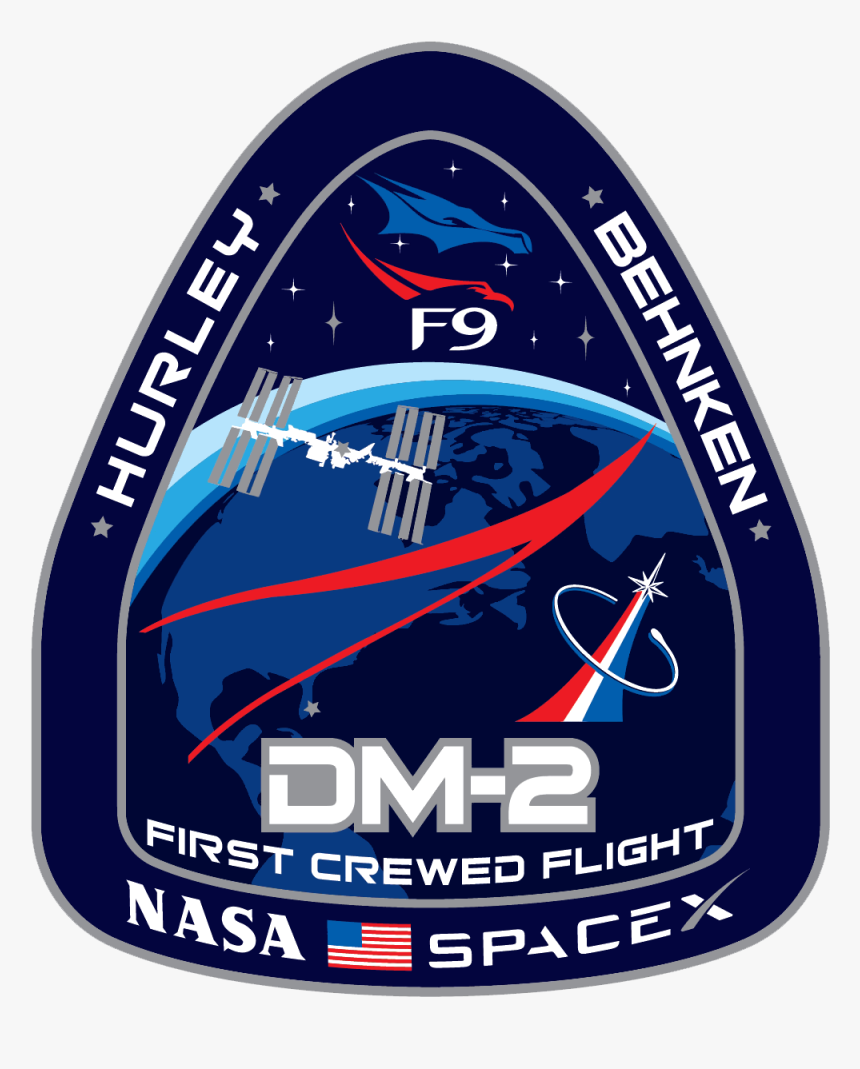 Crew Dragon Demo-2 Patch - Dod Logo Png, Transparent Png