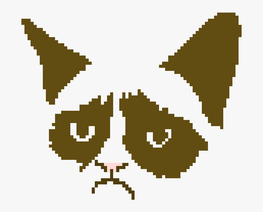 Cross Stitch Cat Chart , Png Download - Cat Face Cross Stitch Patterns, Transparent Png