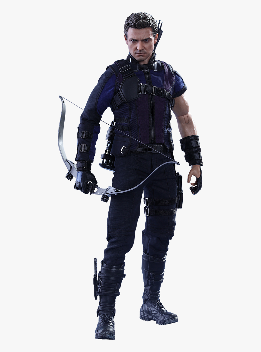 Download Hawkeye Png Pic - Hawkeye Civil War Hot Toys, Transparent Png