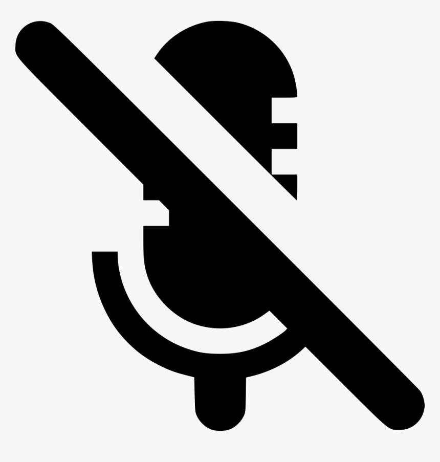 Transparent Mic Muted, HD Png Download