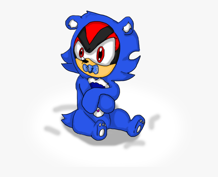 Grumpy Bear Baby Shadow By Mslunarumbreon - Cartoon, HD Png Download