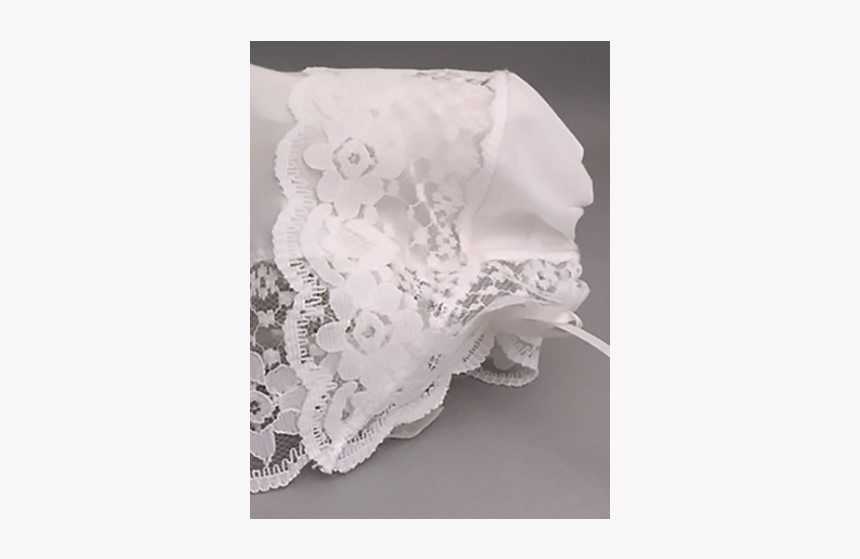 Glorious Lace Baby Handkerchief Bonnet - Lace, HD Png Download