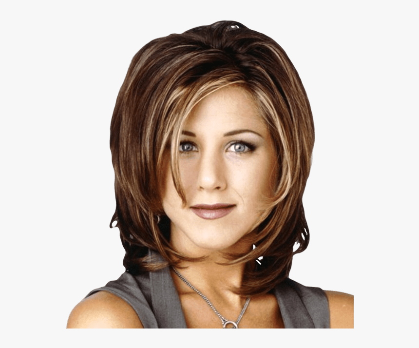 Transparent Female Hair Png - Jennifer Aniston During Friends, Png Download