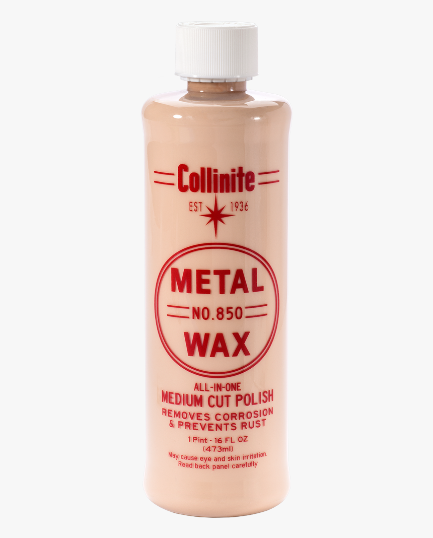 850 Metal Wax All In One Medium Cut Polish - Drink, HD Png Download