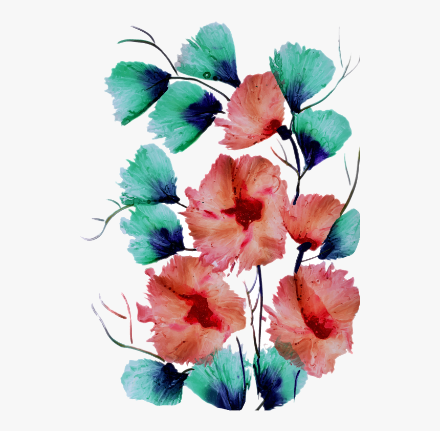 Flower Png Watercolor, Transparent Png