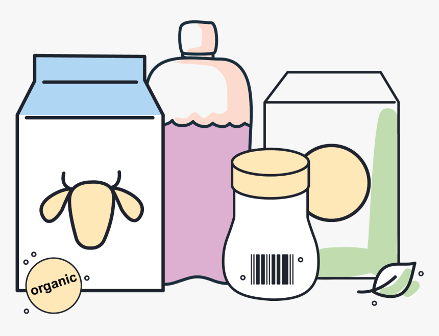 Illustration Of Different Packaged Goods, HD Png Download