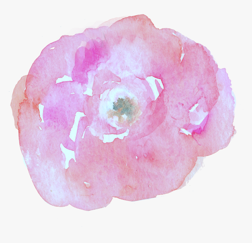 Watercolor Flowers Png - Watercolor Painting, Transparent Png