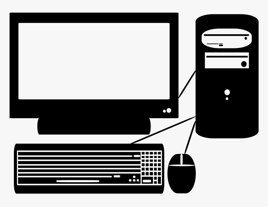 Pc Clipart Email - Electronics, HD Png Download