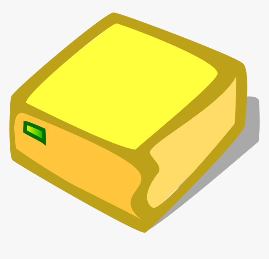 Vector Image Of Orange Hard Disk Drive Icon - ไอคอน Png ซอ ฟ แว ร์, Transparent Png