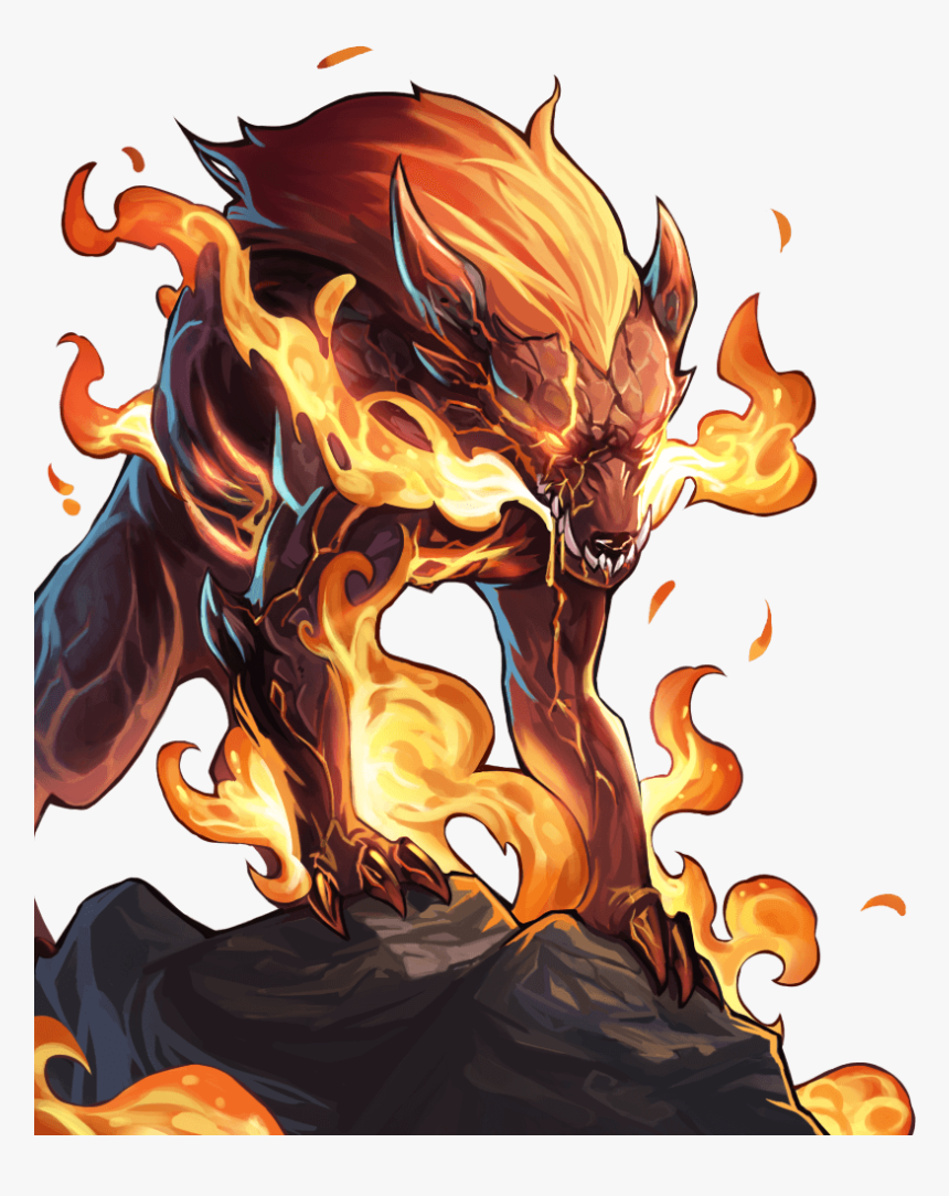 Gems Of War Wikia - Gems Of War Hellhound, HD Png Download