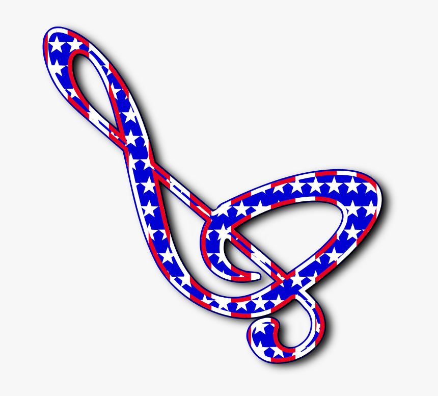 Fashion Accessory,area,body Jewelry - Patriotic Music Clipart, HD Png Download