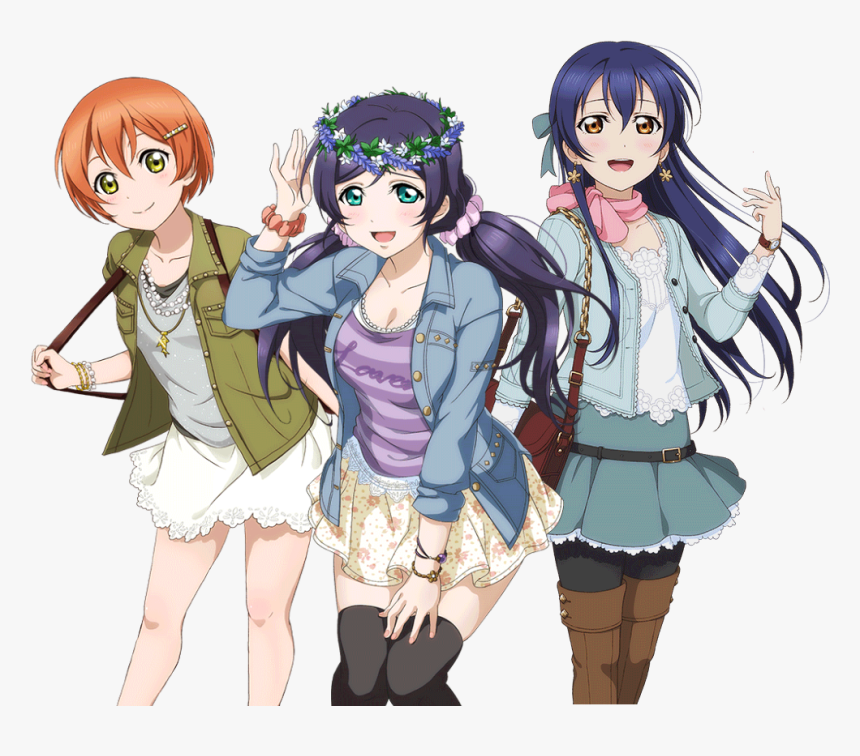 Jungwheenie Love Live School Idol Project Rin Hoshizora - Love Live School Idol Project Png, Transparent Png