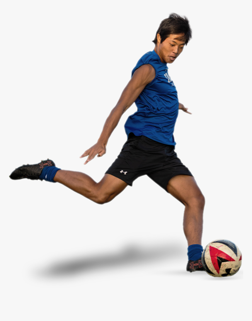Football Player Png - Kick, Transparent Png