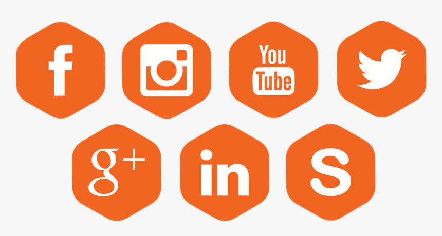 Icones Redes Sociais Png, Transparent Png